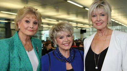 Julia Somerville, Gloria Hunniford and Angela Rippon